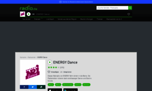 Energydance.radio.de thumbnail