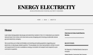 Energyelectricity.com thumbnail