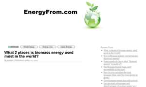 Energyfrom.com thumbnail