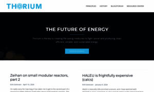 Energyfromthorium.com thumbnail