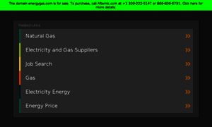 Energygas.com thumbnail