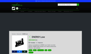 Energylove.radio.de thumbnail