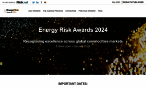 Energyriskawards.com thumbnail