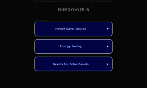 Energysaver.in thumbnail