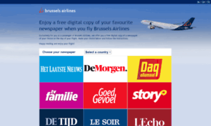 Enewspaper.brusselsairlines.com thumbnail