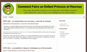 Enfantprecoceheureux.com thumbnail