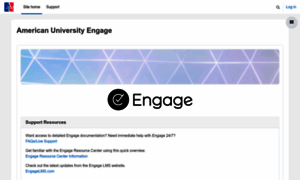 Engage.american.edu thumbnail