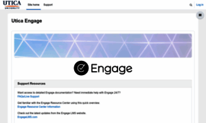Engage.utica.edu thumbnail