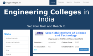 Enggcolleges.in thumbnail