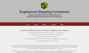 Engineeredshippingcontainers.com thumbnail