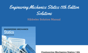 Engineeringmechanicsstatics.com thumbnail
