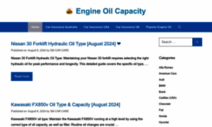 Engineoiil-capacity.com thumbnail