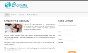 Enginuity-systems.com thumbnail