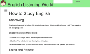 English-listening-world.org thumbnail