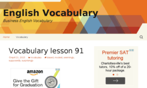 English-vocabulary.net thumbnail