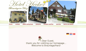 English.hotel-hecker-braunlage.de thumbnail