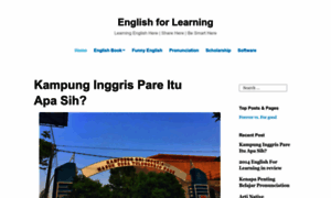 Englishforlearning.wordpress.com thumbnail