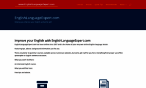 Englishlanguageexpert.com thumbnail