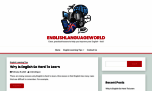 Englishlanguageworld.com thumbnail