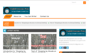 Englishliteraturenotes.net thumbnail