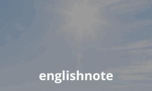 Englishnote.net thumbnail