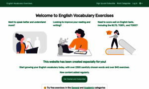 Englishvocabularyexercises.com thumbnail