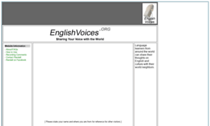 Englishvoices.org thumbnail