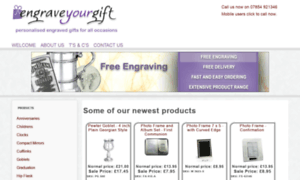 Engraveyourgift.co.uk thumbnail