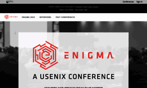 Enigma.usenix.org thumbnail