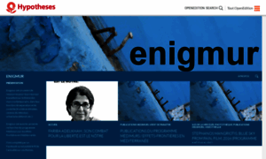 Enigmur.hypotheses.org thumbnail