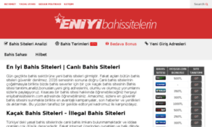 Eniyibahissitelerin.com thumbnail