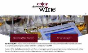 Enjoydiscoveringwine.com thumbnail