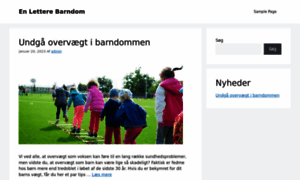 Enletterebarndom.dk thumbnail