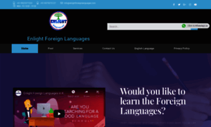 Enlightforeignlanguages.com thumbnail