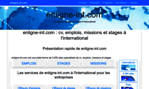 Enligne-int.com thumbnail