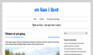 Enlisailivet.se thumbnail