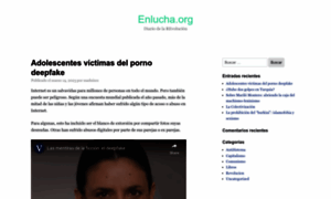 Enlucha.org thumbnail
