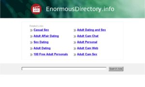 Enormousdirectory.info thumbnail