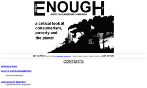 Enough.org.uk thumbnail