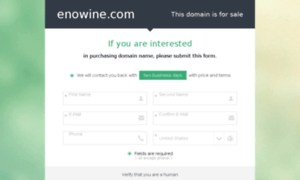 Enowine.com thumbnail