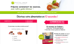 Enqueteminceur.phytalliance.com thumbnail