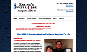 Ensingswatercare.com thumbnail