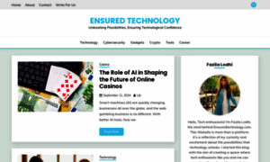 Ensuredtechnology.com thumbnail