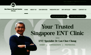 Entcentrecclau.com.sg thumbnail