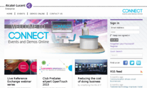 Enterprise-connect.alcatel-lucent.com thumbnail