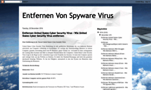 Entfernenvonspywarevirus.blogspot.com thumbnail