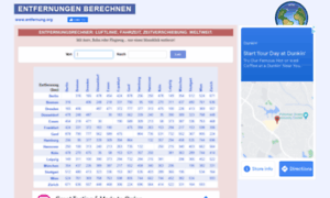 Entfernung.org thumbnail