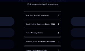 Entrepreneur-inspiration.com thumbnail