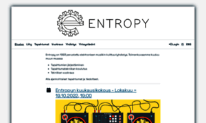 Entropy.fi thumbnail
