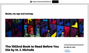 Entropybook.wordpress.com thumbnail